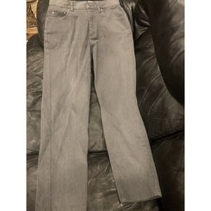 Liz Claiborne Lizwear jeans Classic Fit Khaki Color Size 8 Petite